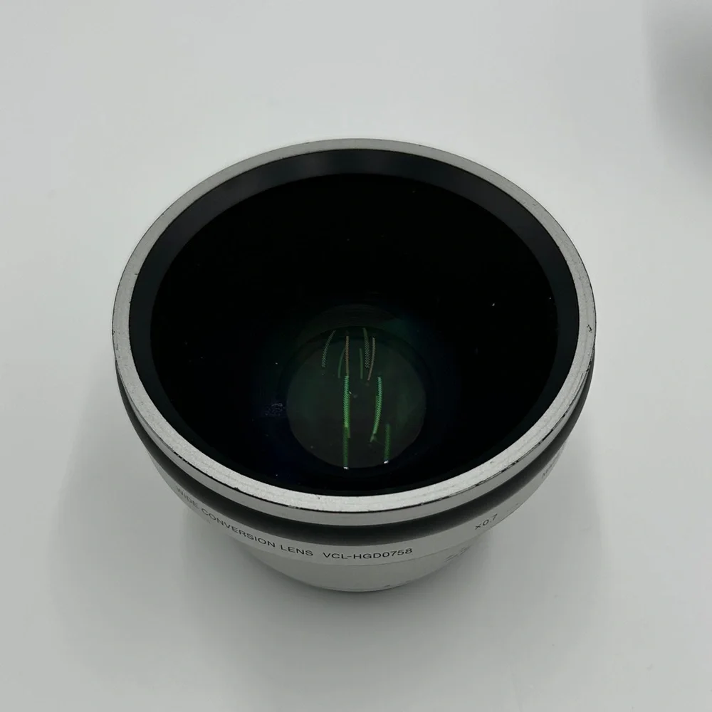Sony Tele & Wide Conversion Lens Set Of 2 Made In Japan Photography